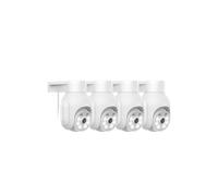 8CH 3MP Wireless Security Cameras Kit Outdoor Waterproof IP Camera Surveillance CCTV System Set With 10.1" Monitor NVR(1T,PTZ Camera system)