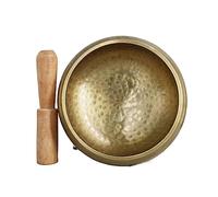 8cm-20cm Buddhism Tibetan Bowl Copper Singing Bowls Handmade Decorative-wall-dishes Home Decoration Yoga Bowl (Color : 11cm)