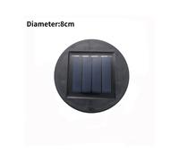 (8cm/3.15in) Solar Light Replacement Top Lithium Battery Outdoor Courtyard Lighting Accessory