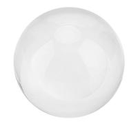 8cm Clear Crystal Ball Transparent Galaxies Sphere Fortune Home Office Decor (Moon)