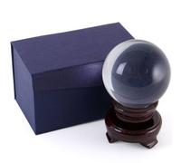 8cm Crystal Ball Something Different Clear One Size