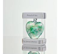 8cm Friendship Heart - Proud of You - Green