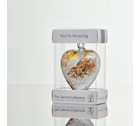 8cm Friendship Heart - You're Amazing - Pastel Gold