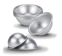 8cm Half Ball Cake Pan, Hemisphere Cake Pan Aluminum Hemisphere Cake Pan for Bikini Cake Pudding Dessert Baking