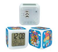8cm Paw Patrol Digital Alarm Clock Changing LED Display Bedside Night Light Gift