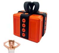 8CM Really Annoying Gift Box with Twist Storage, 3D Printed Prank Gift Boxes, Novelty Gift Wrap Boxes, Money Puzzle Gift Box for Cash Gifts, Valentine's Day Easter Birthday (E)