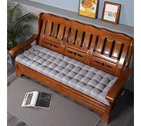 8cm thick bench cushion garden bench cushion with tie down straps swing seat cushion rectangular seat cushion pads for 2/3 seater for indoor and outdoor garden furniture patio #17.53 * 155cm