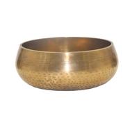 8cm Tibetan Singing Bowl Meditation, Handmade Pure Copper Buddha Sound Turning(9.5cm)