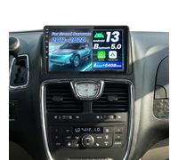 [8core 4+64G] Car Radio for Dodge Grand Caravan 2011-2020: Upgrade 1280 * 800 HD Touch Screen Stereo Accessories with Bluetooth FM AM DSP GPS 1080P Backup Camera CarPlay Android Auto