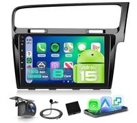 8Core 6G+128G Car Radio Stereo for VW Volkswagen Golf MK7 2013-2018, Hodozzy 10" 1280P IPS Touchscreen Radio with DSP Wireless Carplay Android Auto Bluetooth 5.0 GPS WiFi SWC Backup Camera