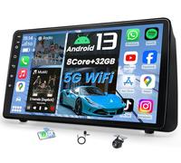 [8core] Android 13 Car Radio Stereo for Dodge Grand Caravan 2011-2020 - Upgrade 1280 * 800 HD Touch Screen Accessories with Bluetooth5.0 FM DSP GPS 1080P Backup Camera CarPlay Android Auto