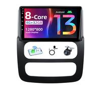 8Core Car Radio for Dodge Ram 1500 2500 3500 Radio 2002 2003 2004 2005:9 Inch 1280x800 IPS Touchscreen Wireless CarPlay Android Auto Bluetooth 5.0 DSP FM/RDS Audio 5G WiFi GPS 1080P Backup Camera