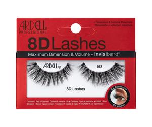 8D 953 False Eyelashes, Maximum Volume, Long Length, Vegan Friendly, 1 Pair (Pack of 1)