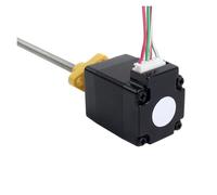 8E11S0504SC5-100RS NEMA 8 External Trapezoidal Linear Stepper electronic starter 0.5A 28.2mm Stack Screw Lead 1mm Length 100mm Motor Starters