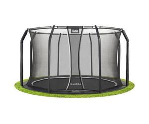 8Ft 2" Salta Royal Baseground Round Trampoline With Enclosure