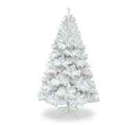 (8ft/240cm) Christmas Tree White Deluxe w/ Storage Bag