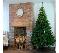 8Ft (240Cm) Samuel Alexander Luxury Green Christmas Tree 980 Tips 145Cm Wide