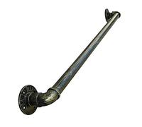 8ft Metal Stair il Kit - Durable Indoor/Outdoor Support Railing for Stairs, Decks & Steps - Easy Installation, Safety Hand Grip, Rust-Resistant