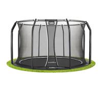 8Ft 2" Salta Royal Baseground Round Trampoline With Enclosure