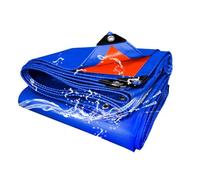 8ft x 20ft Tarps Waterproof & Heavy Duty, Large Plastic Tarp with Grommets, Thick 12 Mil Tarpaulin Ground Sheet, Multipurpose PE Cover for Canopy Tent, Roof, Boats