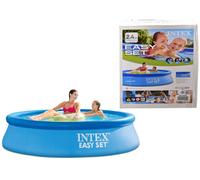 Intex Easy Set Inflatable Pool 244x61 Cm Blue 244 x 61 cm