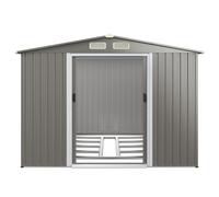 8FT X 6FT Outdoor Storage Shed Weather-resistant Utility Tool Organizer