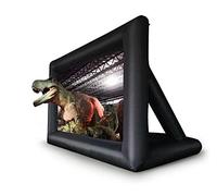 8FTInflatable Cinema Projector Movie Film Screen Powerful 12V Low-Noise Blower For Home Movies Backyard Stadium Park School Home Theatre