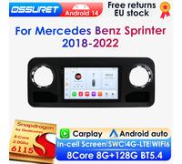 8G 128G 2Din Qualcomm 8-Core CarPlay Android Auto Car Radio For Benz Sprinter 2018 - 2022 Car Multimedia Player Navi GPS 4G DSP T0 (4Core 1G 16G)