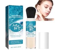 8g Powder Sunscreen for Scalp,Brush on Mineral Sunscreen P/owder,Scalp Sun/screen Powder,Mineral Face P/owder, Lasting Lightweight Breathable,Sun/screen Setting P/owders Suitable for All Types of Skin