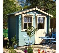 Shire Avesbury 8 ft x 8 ft Log Cabin, none