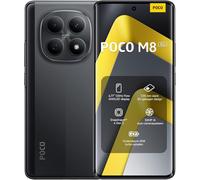 (8GB 256GB, Black) XIAOMI POCO M8 5G Smartphone,8GB 256GB,NFC 6.77" 120Hz Display 50MP Main Camera,Black/Silver