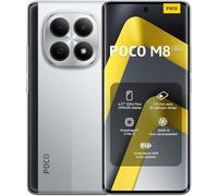 (8GB 512GB, Silver) XIAOMI POCO M8 5G Smartphone 8GB 512GB,NFC 6.77" 120Hz Display 50MP Main Camera-Green/Black/Silver