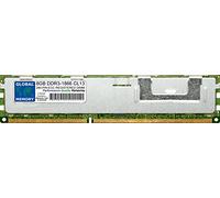 8GB DDR3 1866MHz PC3-14900 240-PIN ECC REGISTERED DIMM (RDIMM) MEMORY RAM COMPATIBLE WITH SERVERS/WORKSTATIONS/MOTHERBOARDS (*NOT FOR PCs*) (2 RANK CHIPKILL)