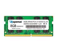 8GB DDR4 PC4-21300 21300S 2666MHZ 260 PIN SODIMM 1.2V CL 19 Laptop Memory RAM