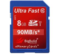 8GB Memory card for Canon PowerShot D10 Camera | Class 10 80MB/s SD SDHC New UK