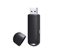 8GB Mini Voice Activated Recorder USB 2.0 Flash Drive 96 Hours Recording Capacity File Encryption One Touch Voice Recording Stick Sound Recorder for Meeting Work Lecture Interview Class