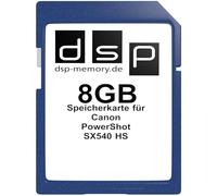 8GB Speicherkarte für Canon PowerShot SX540 HS