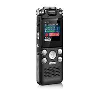 8GB Voice Recorder with Noise Canceling Microphone for HD Activated Audio Recording Metal Case