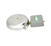 8in Stainless Steel Electric School Bell, 35W, Loud Ring for Factory, School, Agencies