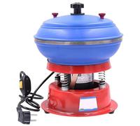 8in Vibratory Tumbler Polisher,Adjustable Speed Polishing Machine Jewelry,Agate,Jade,Vibration Barrel,Vibration Grinder,Metal Deburring Machine for Jewelry Making