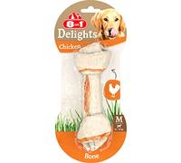 8in1 Delights Chicken Chew Bone M Dog Treat for Medium Breeds 65g Chew