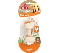 8in1 Delights Chicken Chew Bone S, healthy chew snack for small dogs,