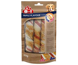 8in1 Flavours Triple Flavour Rolls 113g