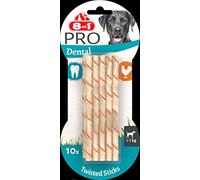 8in1 Pro Dental Twisted Sticks Chicken - 10 Sticks