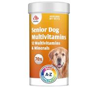 8in1 Senior Dog Multivitamins Nutritional Supplement - 12 multivitamins and essential minerals - 70 tablets - for active lifestyle, joint care and immunity