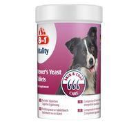 Brewer's Yeast Dog Nutritional Supplement - Skin and Coat Care - 260 tablets - rich in B-complex vitamins, with minerals and omega-3