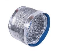 8Inch 200mm Ventilator Pipe Aluminum Tube Air Ventilation Pipe Hose Flexible for Exhaust Fan Indoor Horticultural Equipment