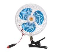 8Inch Car Fan Powerful And Quiet Cooling Device With Long Cord And Easy Installation For Sedan ATV And More