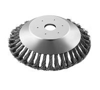 8inch New Improved Steel Wire Brush Cutter Trimmer Head Replacment for Stihl Trimmers FS90 FS108 FS110 FS120 FS130 FS130R FS200R FS250 FS-KM 4Mix Steel Wire Weed Eater (Head Only)