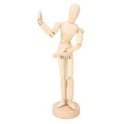 8inch Wooden Human Mannequin Model Body Drawing Mannequin Drawing Mannequins with Flexible Joints Artist Manikin Wood Model for Sketching, Painting and Drawing Home Decoration